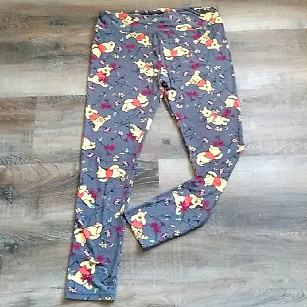 LuLaRoe TC Disney Winnie The Pooh Leggings BNWOT